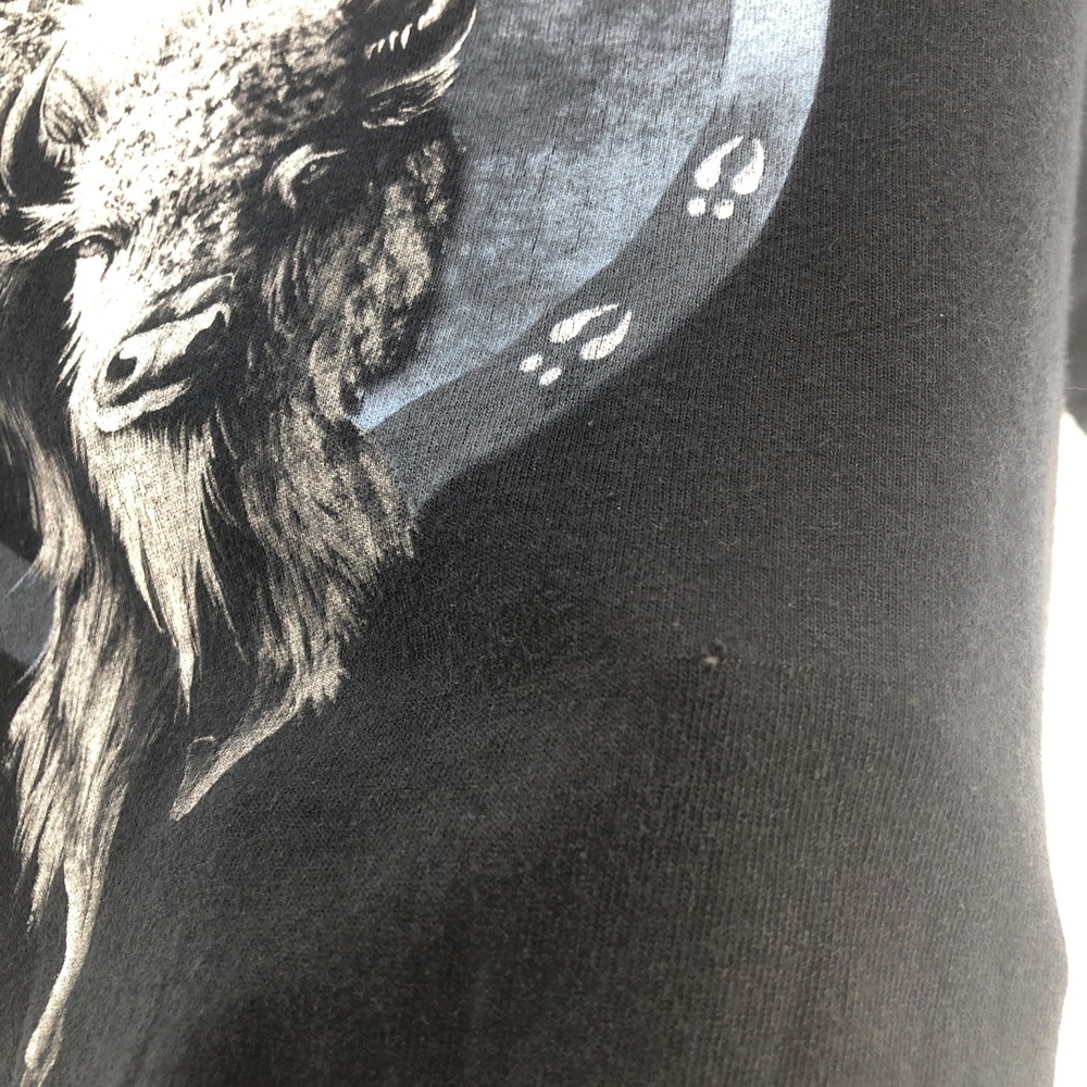 Vintage Authentic Native American T-shirt Single Stitch Warrior Brand USA Medium - Picture 7 of 13